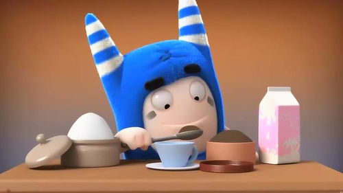 奇寶萌兵 早餐搭配牛奶豐富又有營(yíng)養(yǎng),長(zhǎng)得白白胖胖的真可愛