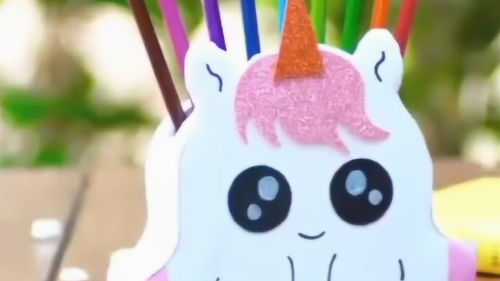 給寶貝自制一個(gè)可愛(ài)的小筆筒,幼兒園的小朋友都羨慕