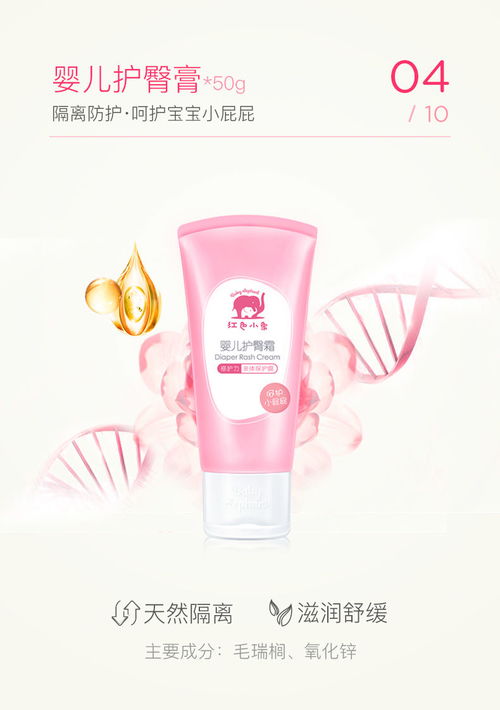 紅色小象旗艦店嬰兒洗護套裝沐浴護膚用品新生的兒童寶寶禮盒正品